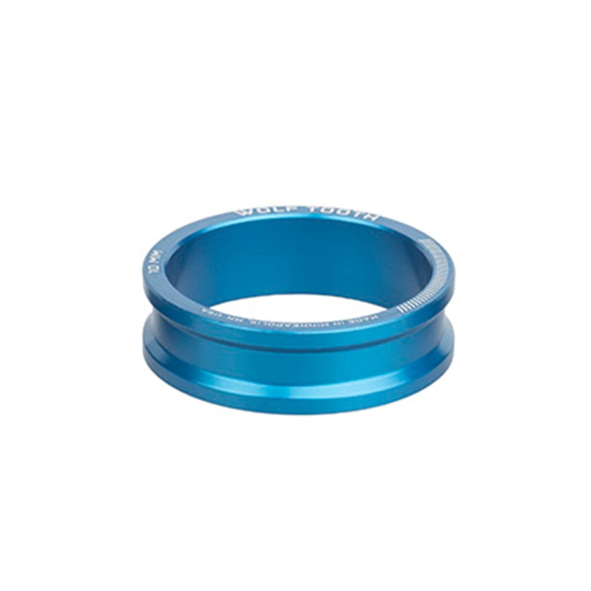 Wolf Tooth Components Headset Spacer Blue, 10Mm
