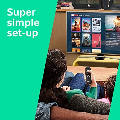 NOW TV Smart Stick with 1 month Entertainment Pass and 1 month Sky Cinema Pass | HD Streaming Media Player  Watch Netflix, Prime, Disney+, YouTube, BBC iPlayer