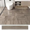 Decotalk Light Wood Peel and Stick Floor Tiles - 36 PCS Flooring Peel and Stick Waterproof 6x36 Inch Wood Vinyl Floors Planks Bathroom Floor Tiles Bathroom Floors Tile Adhesive Vinyl Flooring