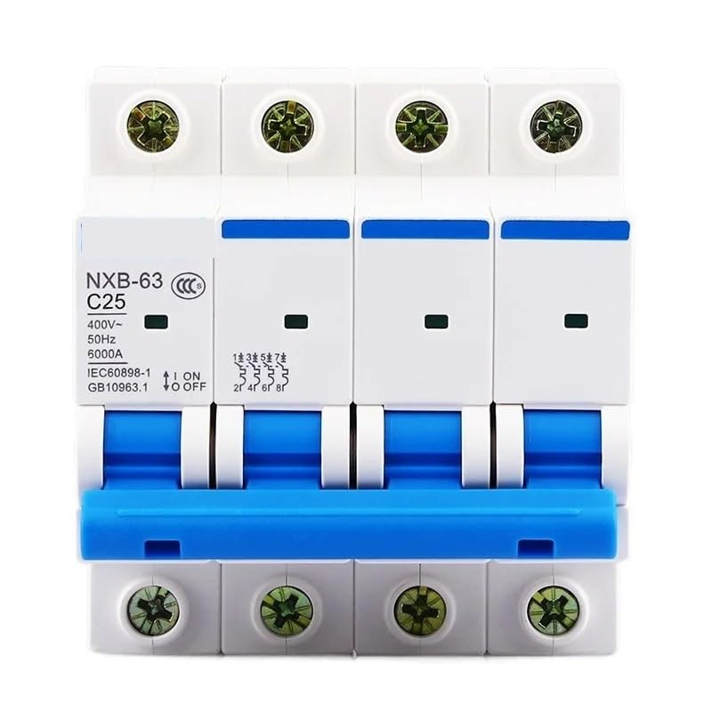 Disjoncteur miniature NXB-63 4P pour la protection de surcharge électrique