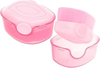 2pcs Portable Foundation Makeup Brush Set wit...