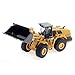 HuiNa 1/50 Scale Diecast Four Wheel Loader Truck Toy Metal Construction Equipment Bulldozer Models