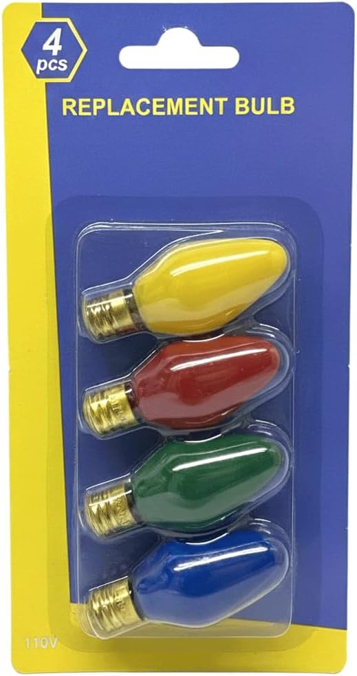Colors Night Light Replacement Bulbs 4PC