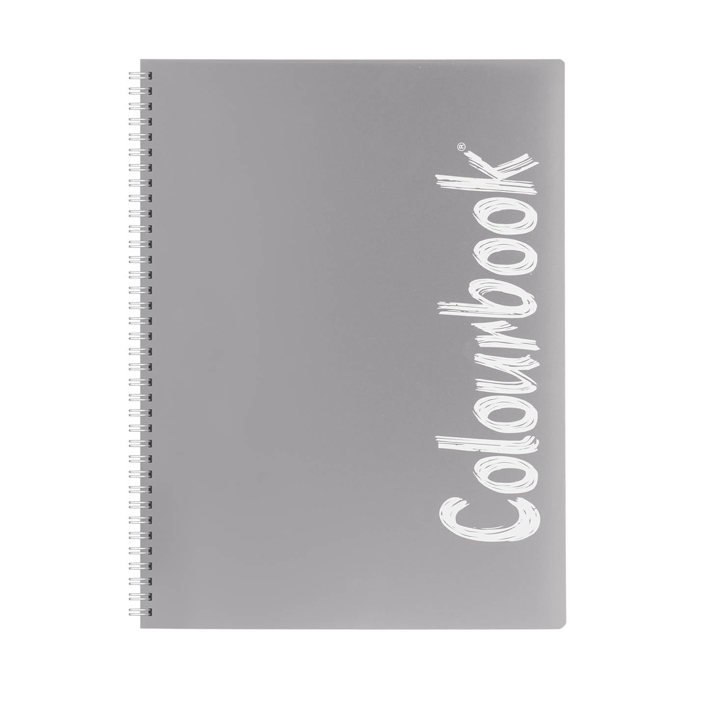 Colourbook Set 12 Quadernoni Spiralati A4 Quadretti 4mm Per Scuola Medie Superiori Università, 160 Pagine Ognuno, Copertine Fluo In PPL, Fogli Microperforati Con 4 Fori, Scorta Annuale