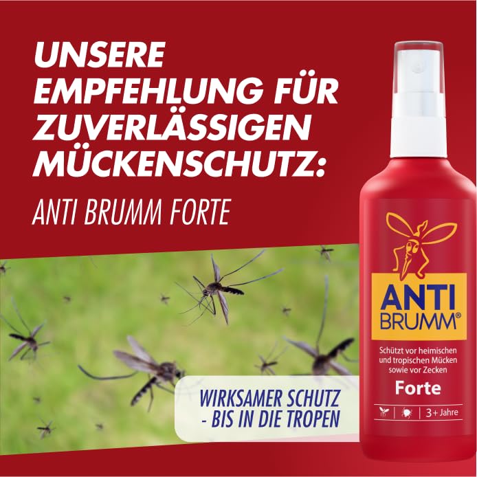 Anti Brumm Zecken Stopp Pumpspray, 75 ml: Repellent für den zuverlässigen Zeckenschutz, Zeckenspray mit Icaridin und Citriodiol