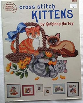 Pamphlet Cross Stitch Kittens Book