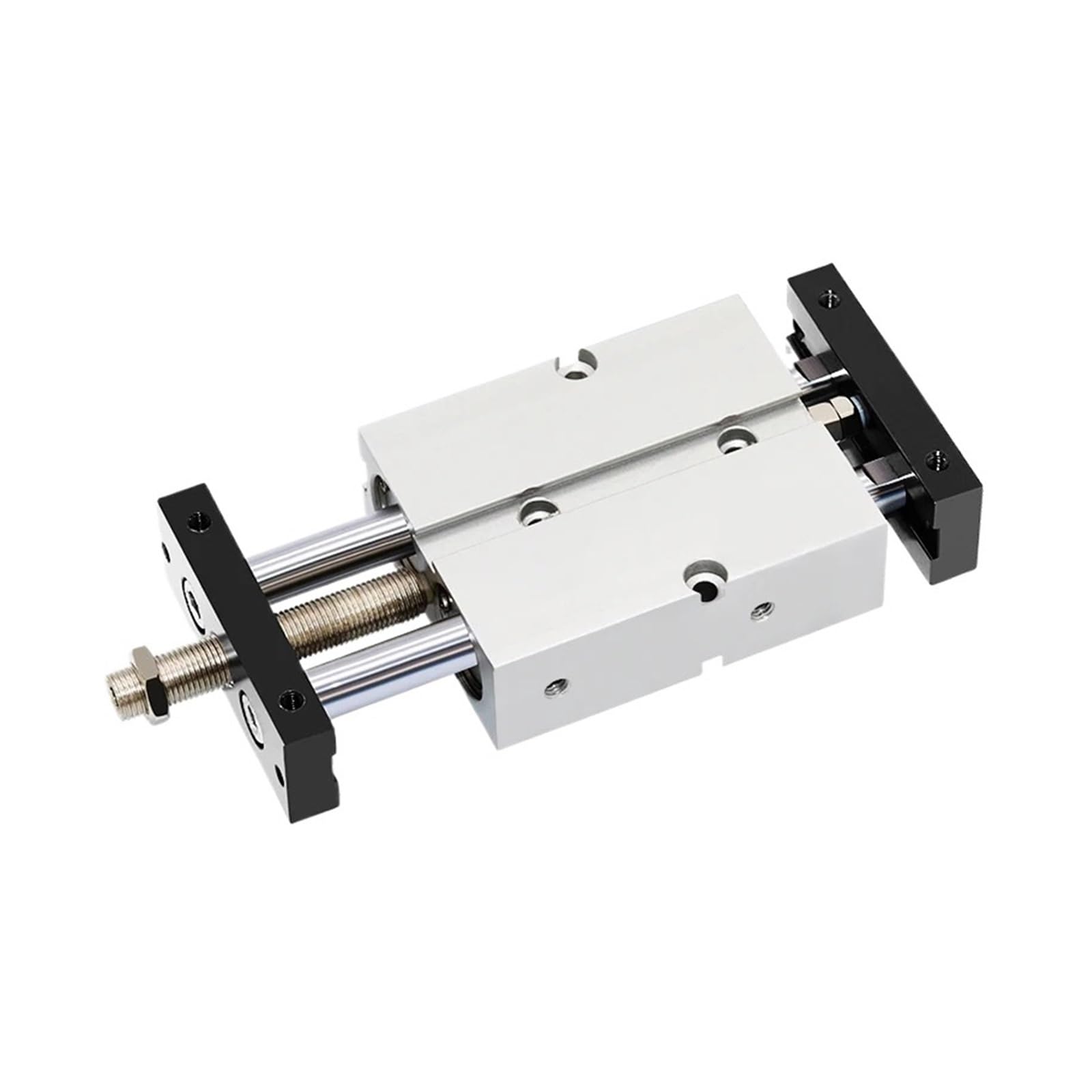 Cylindre pneumatique double tige TNJ TN32 alésage réglable