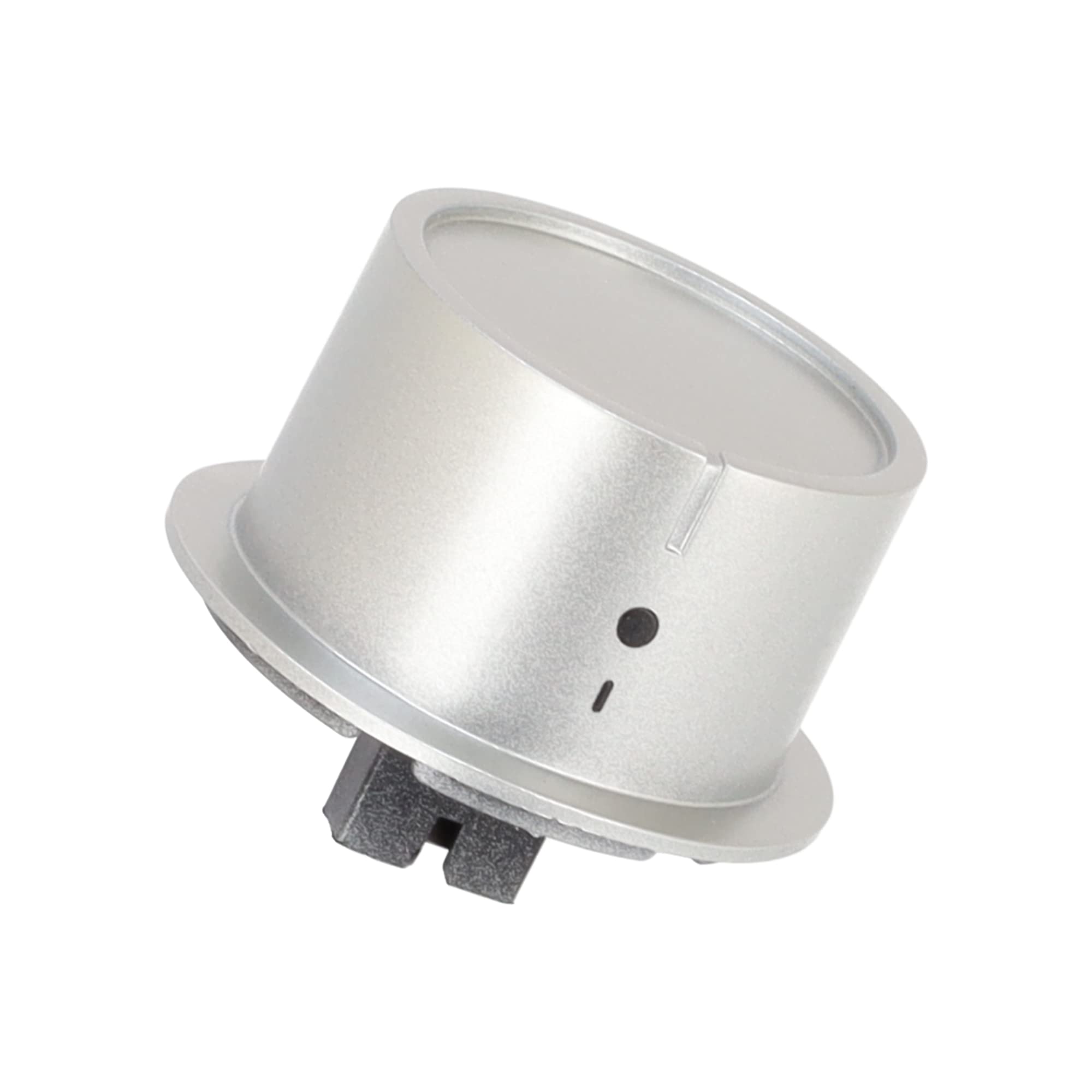 sparefixd Manopola per forno Bosch, in acciaio inox, colore argento, interruttore integrato