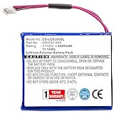 XSPLENDOR XSP 3000mAh Replacement Battery IQ Panel 2, IQ Panel 2 Plus PN SP584646-1S2P, QR0041-840