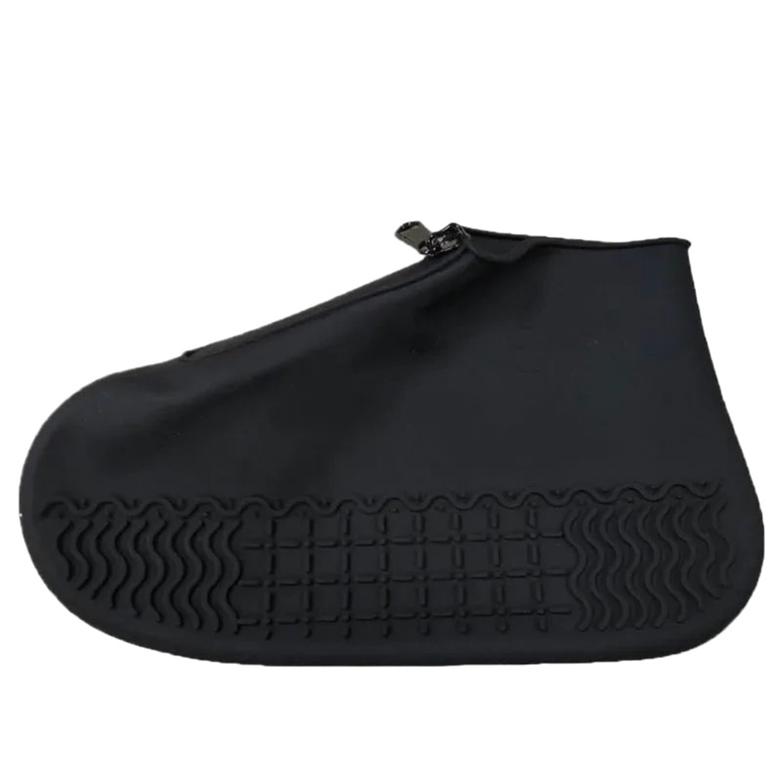 4 pares de zapatos for mujer y hombre, cubiertas con cremalleras, impermeables reutilizables for, antideslizantes silicona for lluvia para Protección