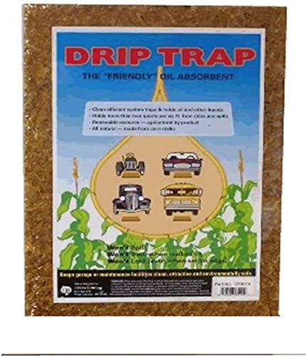 Image of The Friendly Oil Absorbent Mat, Premium Absorbent Pad Contains Liquids - Reusable /Waterproof - Protects Floor Surface, Mat, 14 inch x 20 inch