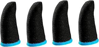 12 unidades de luva de dedo anti-suor para celular jogos fps free