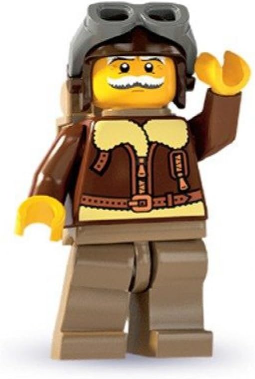 Minifigures Series 3 Old Timer Pilot Mini-Figure