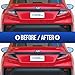 Compatible with 2022-2026 Subaru WRX Tail Light Tint Kit precut Dark Black Smoke Overlays. Vinyl taillight Accessories