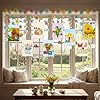 Soulchen 60 Pcs Large Spring Painting Crafts 4.7 x 3.9 Inch Unfinished Wood to Paint for Adults Bulk DIY Wooden Arts Kit for Coloring Crafts Bulk Painting Tulips Flowers with Ropes with 12 Crayons #3