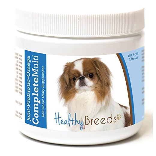 Healthy Breeds Japanese Chin All in One Multivitamin Soft Chew 60 Count