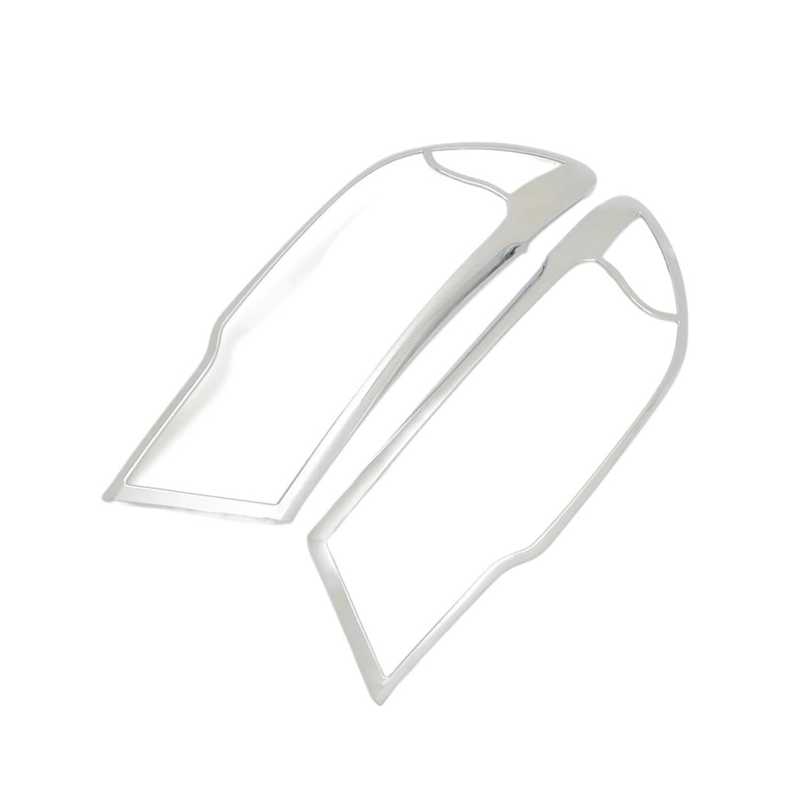 Sourcils de phares Jeep Compass garniture paupières protection calandre - 6
