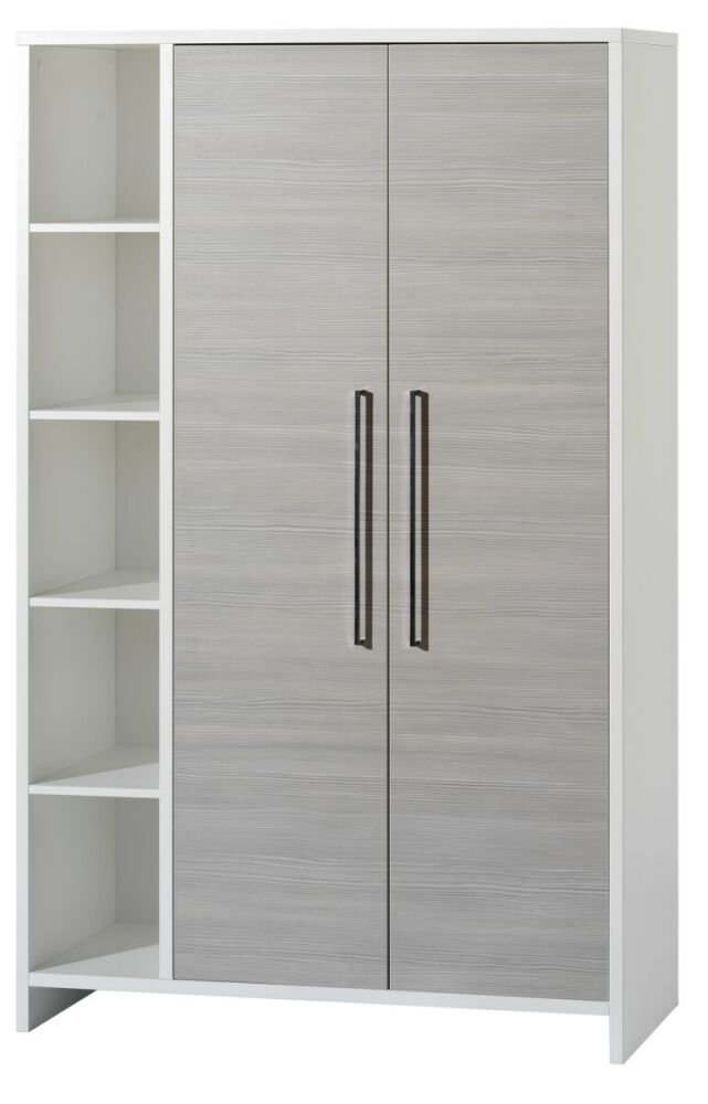 Schardt Eco Silber Kinderzimmer 4-teilig mit 2-trg Schrank