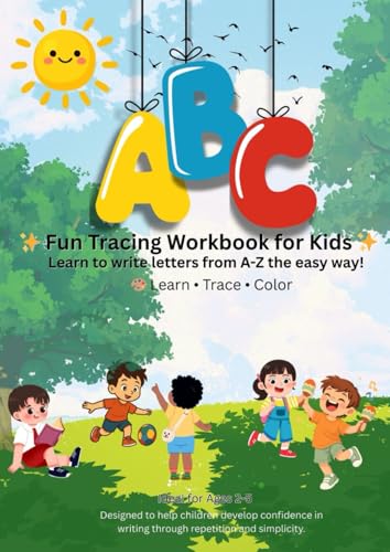 Fun ABC Tracing Workbook: Fun Tracing Workbook for kids