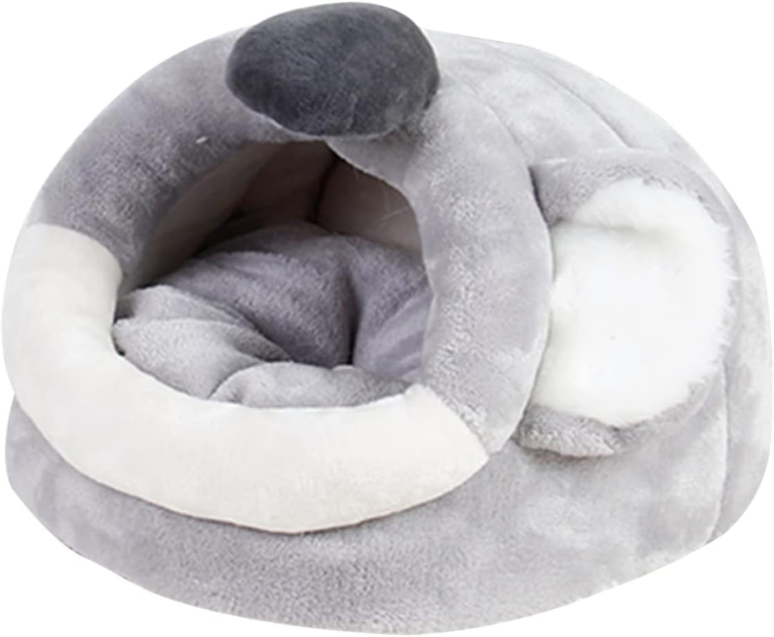 Guinea Pig Cartoon House Bed Soft and Warm Hideout for Small Pets Cozy Hamster Cave Design for Couches Travel and Playtime XL for Comfort