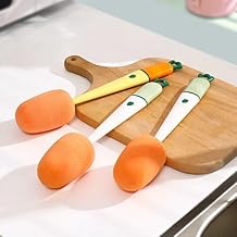 Silicone Brush Set of 3 for Cleaning Bottles, Pepperons & Cupies Large Soft Mini Brush for Easy Delivery of All Materials Safe and Easy to Wash | By Generic