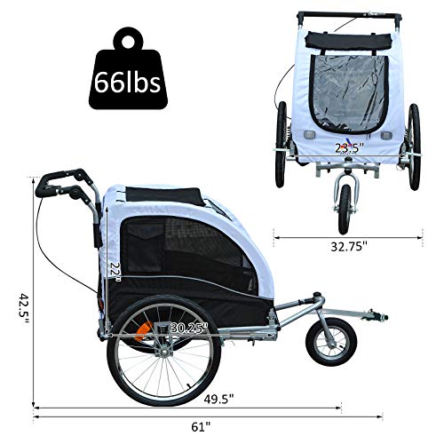 aosom pet stroller