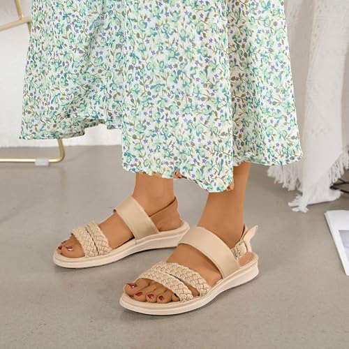 Sandales légères et rétro pour éviter les pieds chauds grâce aux trous d'aération - 2