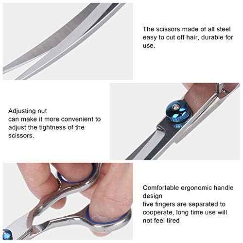 Kit de tosa para gatos, kit de tosa para animais de estimação, conjunto de tesouras de aço inoxidáve