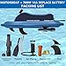 vnmudzeo Water Sports Enthusiasts Inflatable Jet Ski Kit,3-11 km/h Adjustment,500 w 700 w Underwater Swimming Booster,Brushless Motor Motorboat+700Wpro16AThruster