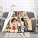 Ultra-Soft Micro Fleece Blanket Lightweight Flannel Fuzzy Blanket Cartoon Characters Throw Blanket 60