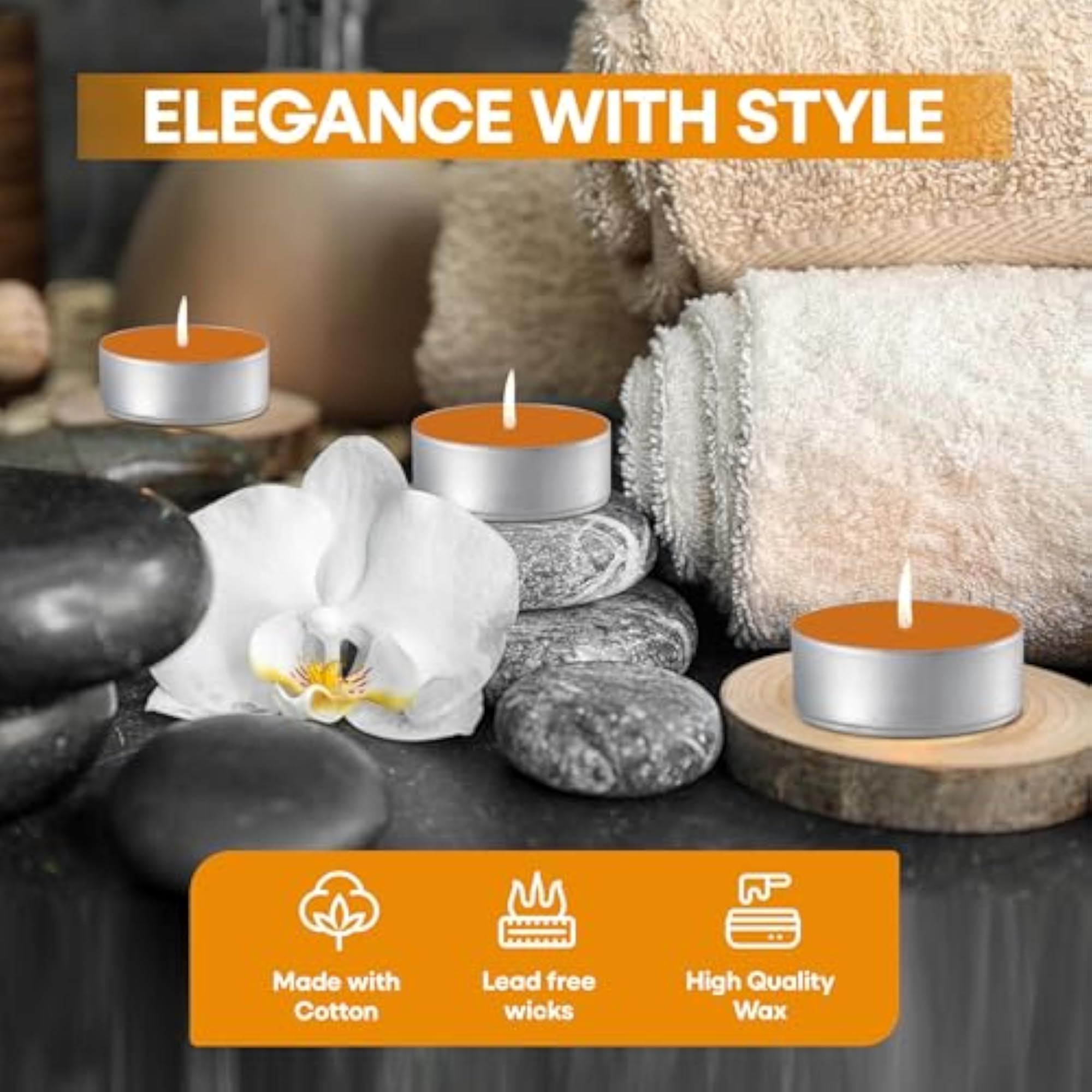 Price's Petali Brand Scented Tealights - 25 Pack