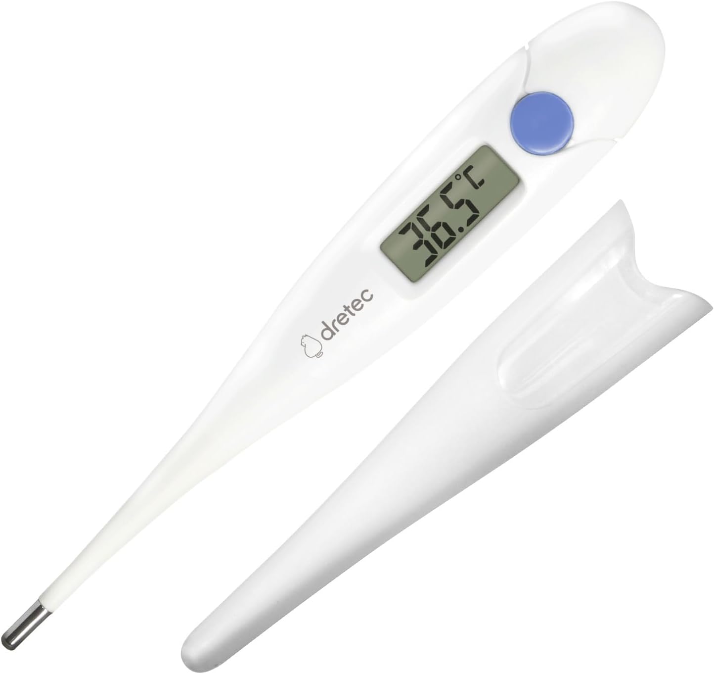 dretec(ドリテック) 体温計 予測式15秒検温 早い 赤ちゃん 子ども スピード 電子体温計 わき用 先が曲がる やわらかタッチ ケース付き 抗菌樹脂 デジタル ブルーパープル Amazonで販売中 dretec(ドリテック) 体温計 予測式15秒検温 早い 赤ちゃん 子ども スピード 電子体温計 わき用 先が曲がる やわらかタッチ ケース付き 抗菌樹脂 デジタル ブルーパープル Amazonで販売中