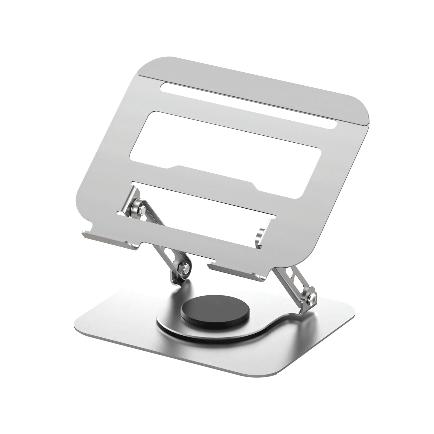 Supporto regolabile per computer portatile, supporto da scrivania per laptop, supporta la rotazione libera a 360 gradi, supporto ergonomico per computer, adatto per laptop e tablet sotto i