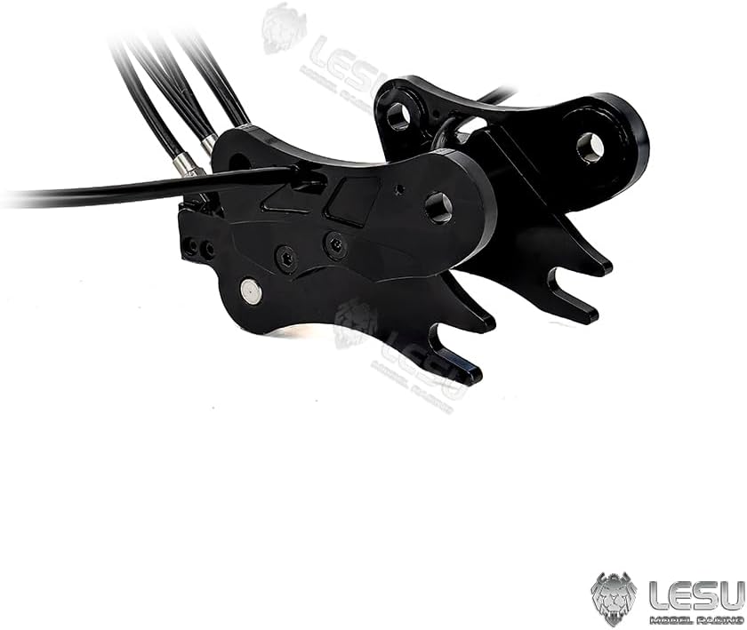 TOUCAN RC HOBBY Metal Hydraulic Quick Release Coupler for 1/14 Scale LESU RC Hydraulic Digger Aoue C374F Radio Control Excavator Heavy Machine Model