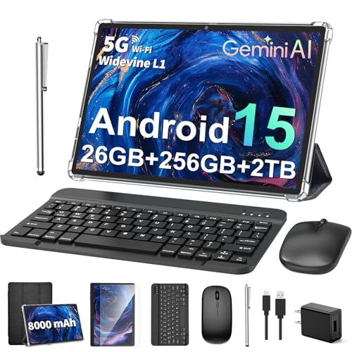 PYNAREL Android Tablet with Keyboard