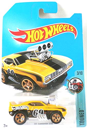 Hot Wheels 2017 Tooned '69 Camaro Z28 Treasure Hunt, Yellow