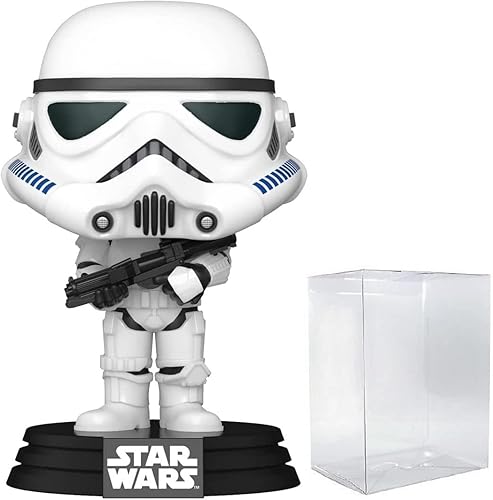 POP Star Wars: New Classics - Figura de vinilo de Stormtrooper Funko (con funda protectora de caja compatible), multicolor, 3.75 pulgadas