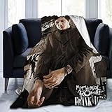 Frank Iero Blanket Flannel Fleece Soft Warm Throw Blankets for Bed Sofa Chair Dorm 50'X40'