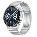 Produktbild HUAWEI Watch GT 3 46mm Smartwatch, Lange Akkulaufzeit, ganztägige SpO2-Überwachung, KI-Lauftrainer, genaue Herzfrequenzüberwachung, 100+ Trainingsmodi,Deutsche Version, Edelstahl
