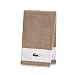 Lacoste Match Bath Towel, 100% Cotton, 600 GSM, 30"x52", Sand