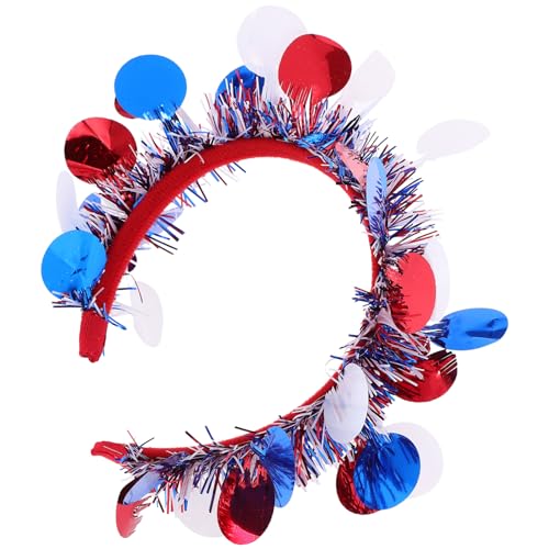 BESTYASH Dia Da Independência 4 De Julho Tiaras Patrióticas Dia Da Independência Americana Decoraçõe