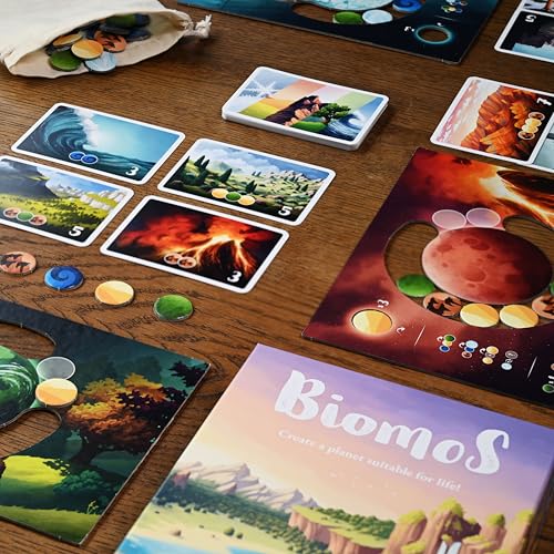 Biomos Board Game juego de estrategia natural miniatura 3