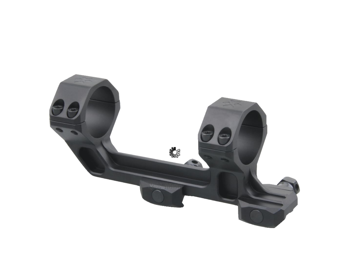 Vector Optics XASR-3031 X-Accu - Montaggio a blocco per tubo da 30 mm, 21 mm, Picatinny Extended per AR, altezza = 38 mm