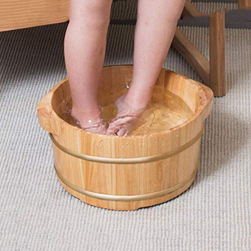 Spa de pies de madera para uso doméstico 34cm miniatura 4