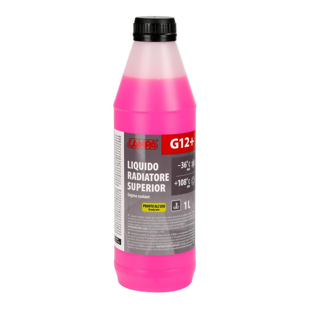 Lampa 38099 Superior-​Rosso G12+, Liquido antigelo radiatore (-​36°C) - 1 L