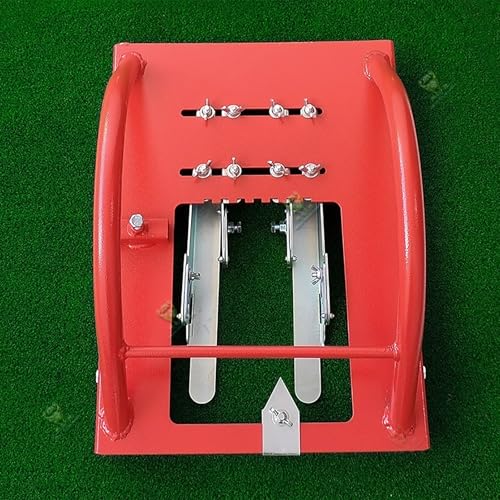 Cortador de césped artificial profesional con hoja de doble borde reemplazable, ancho ajustable para un corte suave de 360° en canchas deportivas