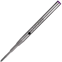 Vista 23 de Monteverde USA - Recambio para bolígrafos Montblanc, punta media, rollo suave, negro (paquete de 2) (M132BK)