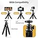 Sensyne Phone Tripod, Flexible Cell Phone Tripod with Phone Holder and Wireless Remote, Mini Travel Tripod Stand, Compatible with All Cell Phones, Cameras