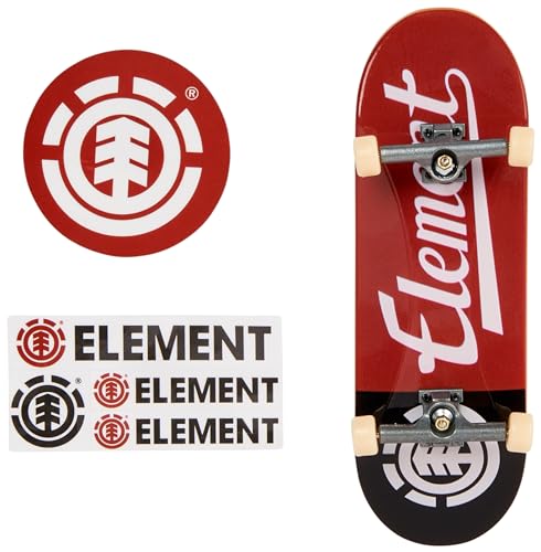 Tech Deck Fingerboard - 1 authentisches Finger-Skateboard mit original Skate-Grafiken, inklusive Aufkleber-Bogen, ab 6 Jahren, Zufallsauswahl