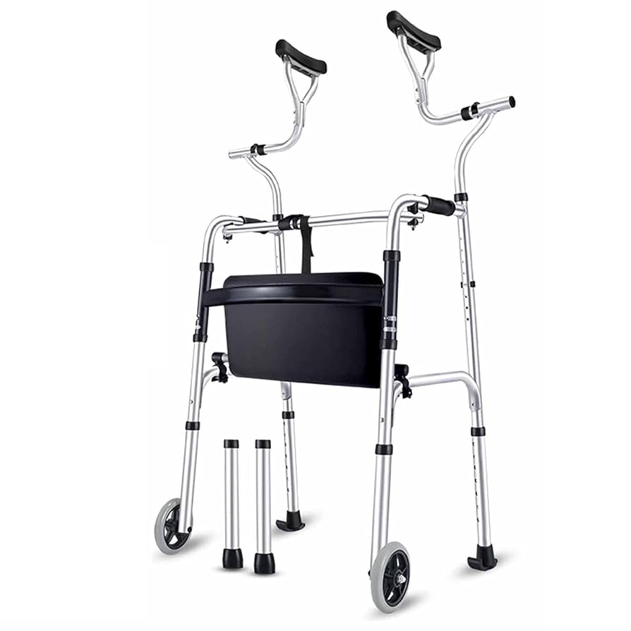 プ*バ様 高さ調整可能なブラック歩行器 高さ調整可能なブラック歩行器